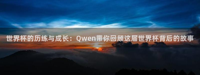 世界杯球赛:世界杯的历练与成长:Qwen带你回顾这届世界杯背后的故事